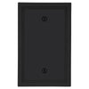Fairbanks Black Wood - 1 Blank Wallplate
