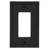 Fairbanks Black Wood - 1 Rocker Wallplate