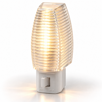 Faceted Incandescent Manual Night Light