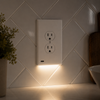 SnapPower GuideLight 2PLUS - White, Duplex