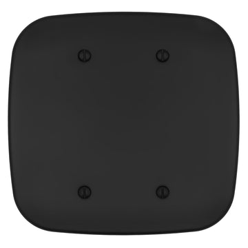 Fresno Matte Black - 2 Blank Wallplate