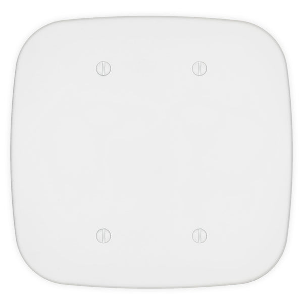 Fresno Matte White - 2 Blank Wallplate