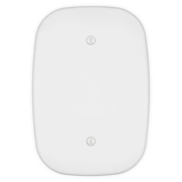 Fresno Matte White - 1 Blank Wallplate