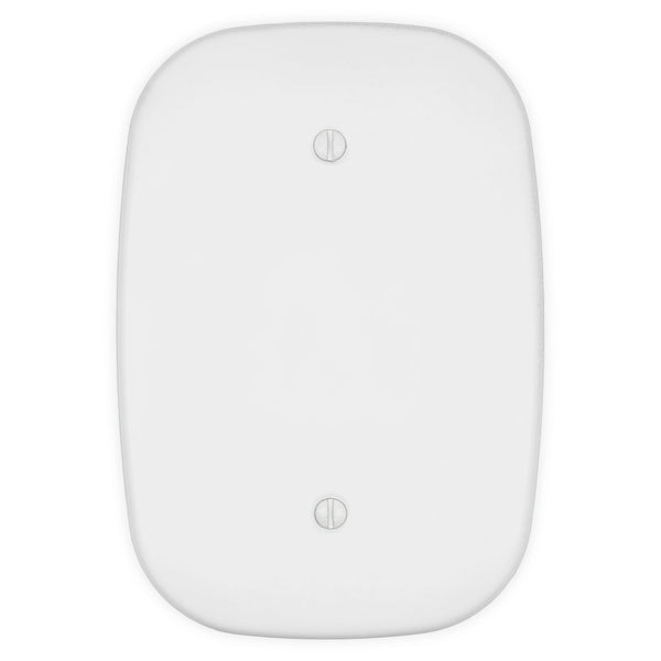 Fresno Matte White - 1 Blank Wallplate