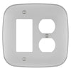 Fresno Satin Nickel - 1 Rocker/1 Duplex Wallplate