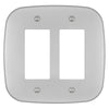 Fresno Satin Nickel - 2 Rocker Wallplate