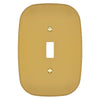 Fresno Brushed Gold - 1 Toggle Wallplate