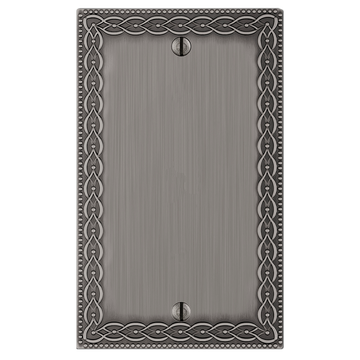 Belair Antique Nickel - 1 Blank Wallplate