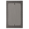 Belair Antique Nickel - 1 Blank Wallplate