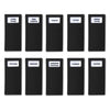 Identify Switch Labels - Black - 10 Pack