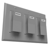 Identify Switch Labels - Gray - 10 Pack
