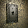 English Garden Aged Bronze Cast - 1 Phone Jack Wallplate