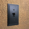 Steps Aged Bronze Cast - 2 Blank Wallplate