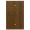 Montana Rustic Brown - 1 Blank Wallplate