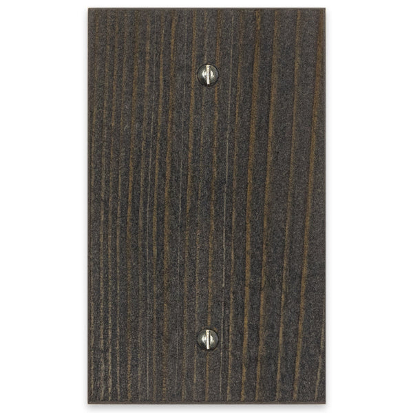 Montana Rustic Gray - 1 Blank Wallplate