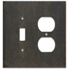Montana Rustic Gray - 1 Toggle/1 Duplex Wallplate