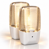 Aria LED Automatic Clear Night Light - 2 Pack