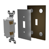 Screwless Oversized Copper - 2 Duplex Wallplate
