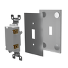 Screwless Stainless Steel - 2 Blank Wallplate