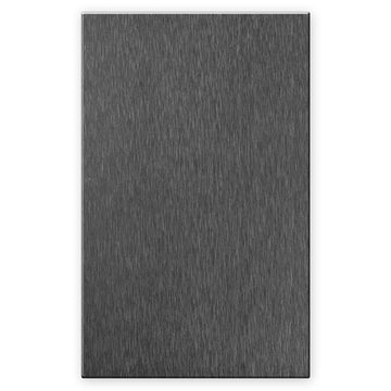 Screwless Brushed Gray - 1 Blank Wallplate
