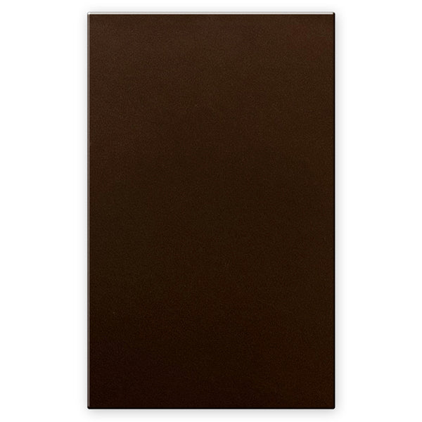 Screwless Bronze - 1 Blank Wallplate