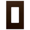 Screwless Bronze - 1 Rocker Wallplate