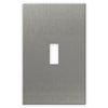 Screwless Stainless Steel - 1 Toggle Wallplate