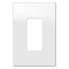 Screwless Oversized White - 1 Rocker Wallplate