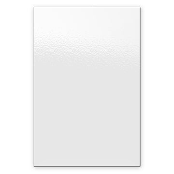Screwless Oversized White - 1 Blank Wallplate