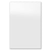 Screwless Oversized White - 1 Blank Wallplate