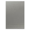 Screwless Oversized Stainless Steel - 1 Blank Wallplate