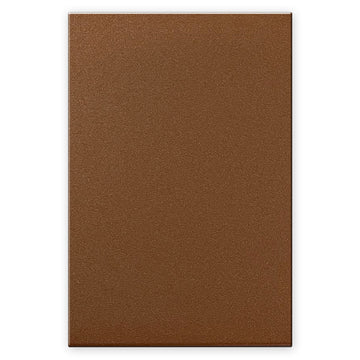 Screwless Oversized Brushed Copper - 1 Blank Wallplate