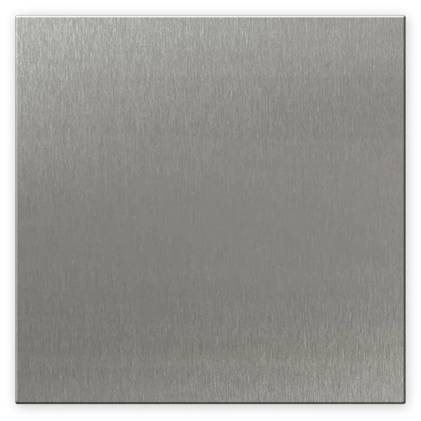 Screwless Stainless Steel - 2 Blank Wallplate
