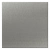 Screwless Oversized Stainless Steel - 2 Blank Wallplate