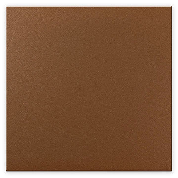 Screwless Oversized Brushed Copper - 2 Blank Wallplate