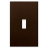 Screwless Bronze - 1 Toggle Wallplate