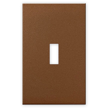 Screwless Copper - 1 Toggle Wallplate