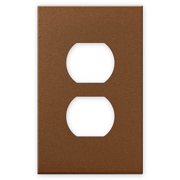 Screwless Copper - 1 Duplex Wallplate