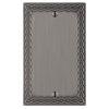Belair Antique Nickel - 1 Blank Wallplate - Wallplate Warehouse 93TBAN 70686001042 1 Blank