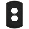Blackwell Black Iron Cast - 1 Duplex Wallplate - Wallplate Warehouse 58DBI 070686012246 1 Duplex