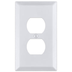 Century Bright White - 1 Duplex Wallplate