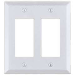 Century Bright White - 2 Rocker Wallplate