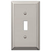 Century Polished Nickel Steel - 1 Toggle Wallplate - Wallplate Warehouse 163TPN 070686574140 1 Toggle