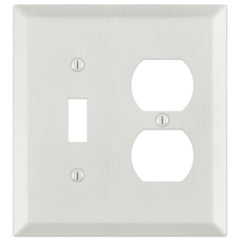 Century Warm White - 1 Toggle/1 Duplex Wallplate