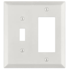 Century Warm White - 1 Toggle/1 Rocker Wallplate