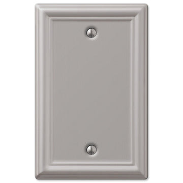 Chelsea Brushed Nickel Steel - 1 Blank Wallplate - Wallplate Warehouse 149BBN 070686559949 1 Blank
