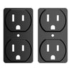 ColorCaps Black - 2 Pack - Wallplate Warehouse CC - CDO - BK 070686017579 Cable Jacks