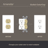 ColorCaps White - 2 Pack - Wallplate Warehouse CC - CDO - W 070686017562 Cable Jacks