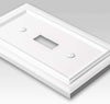Continental White Cast - 4 Toggle Wallplate - Wallplate Warehouse 94T4W 070686577349 4 Toggle