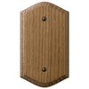 Country Medium Oak Wood - 1 Blank Wallplate - Wallplate Warehouse 701B 070686576786 1 Blank